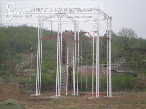 豪华六面体高空拓展器材